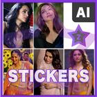 Actress Stickers - Heroine ícone