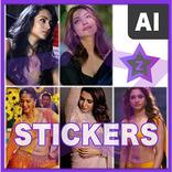 Actress Photo Stickers