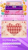 Keyboard Themes Emoji,Fonts Plakat
