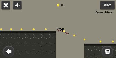 Stickman  Ragdoll Hill climb Poster