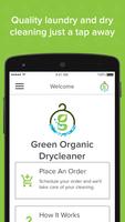 Green Organic Drycleaner Affiche