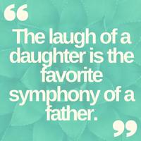 Father Daughter Quotes ポスター