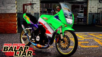 Mod Motor Balap Liar ポスター