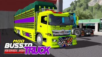 Mod Bussid Truck Basuri پوسٹر