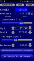 Restaurant Tip Split Calc Pro Ekran Görüntüsü 3