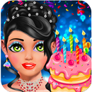 逗人喜爱的女孩生日庆祝党: 女孩小游戏 APK