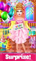 Mode Cute Girl Birthday Party 2: Jeu Dressup Affiche