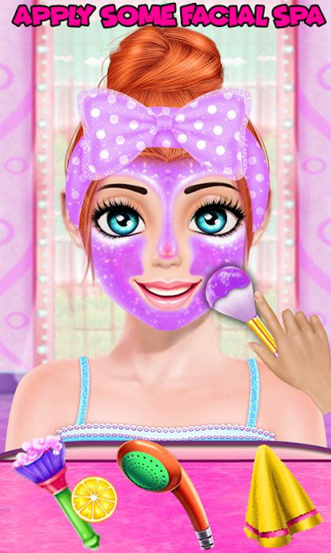 Cute Girl Makeup Salon Gra Face Makeover Spa For Android Apk Download