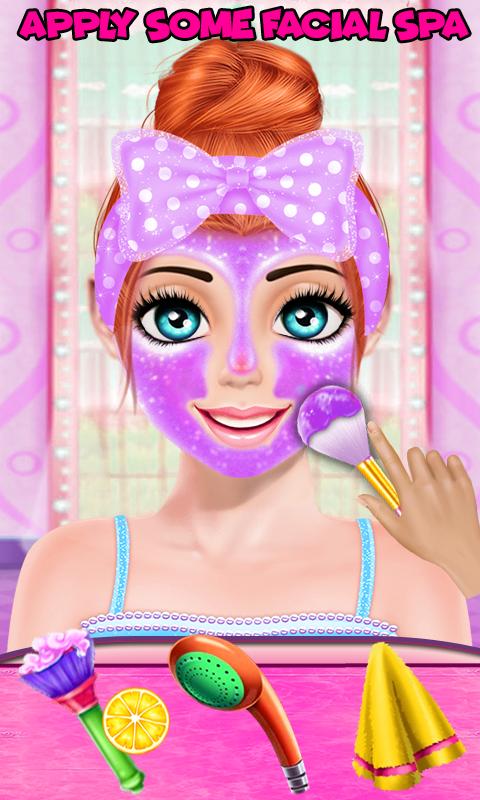software Piket tong Cute Meisje Make-up Salon Game for Android - APK Download