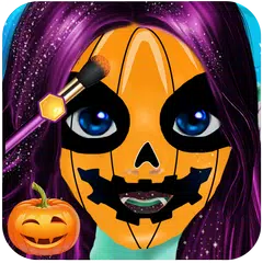 Cute Girl Halloween Makeup Art APK download