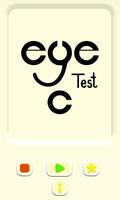 Eye Test Landolt C plakat