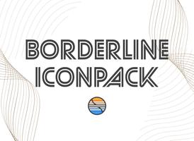 Borderline Icon Pack ポスター