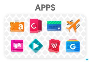 Glaze Icon Pack الملصق