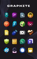 Graphite Icon Pack capture d'écran 2