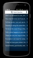 Stark Quotes-Best Quotes Ever تصوير الشاشة 2