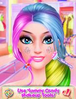 Sweet Candy Makeup Salon: Beauty Salon Makeover Plakat