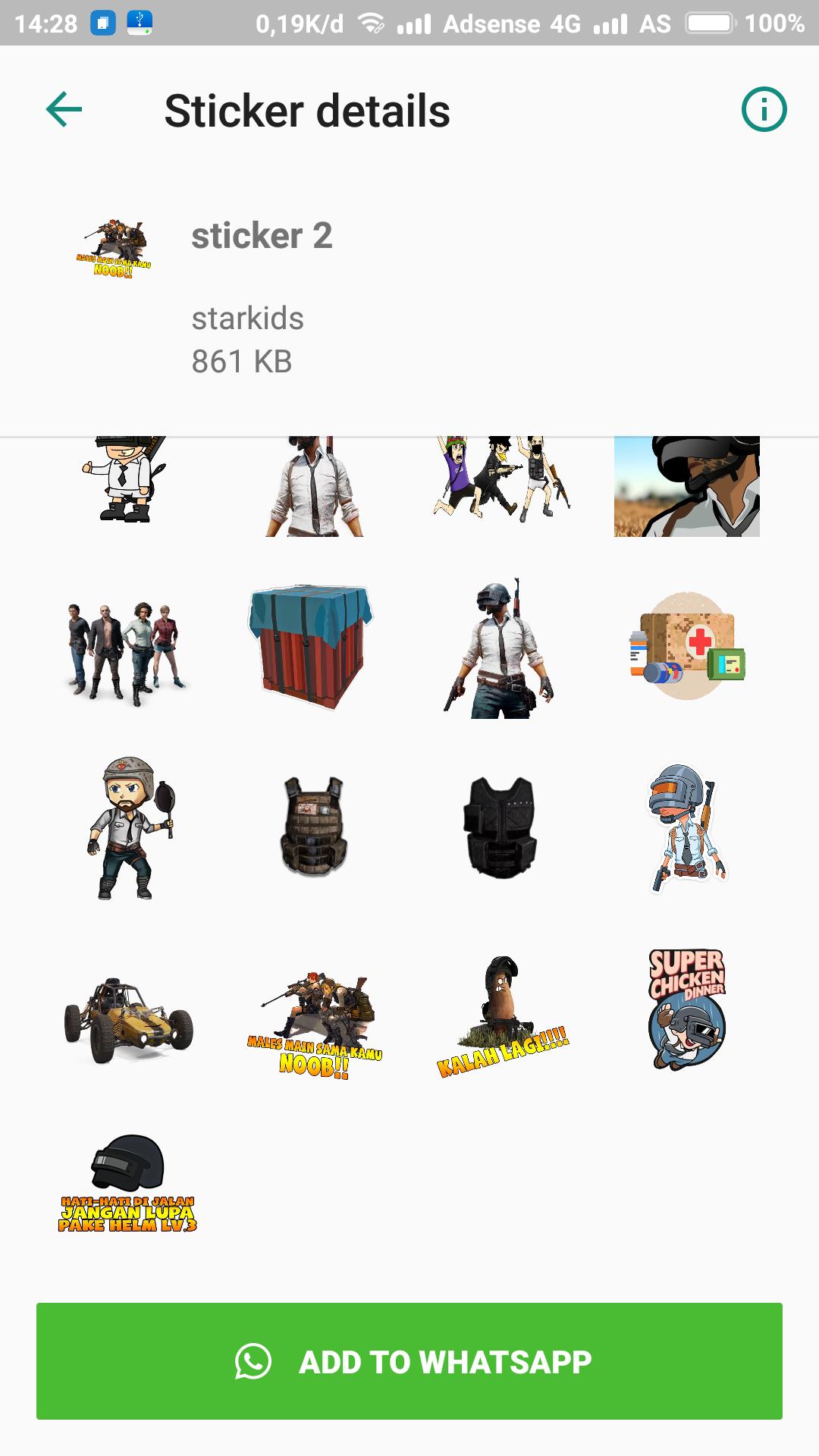 Stickers Pubg Wa Terbaru For Android Apk Download