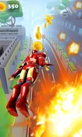 Iron Hero Man: Subway Runner ảnh chụp màn hình 1
