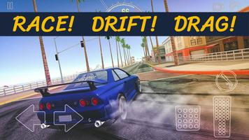 JDM Racing: Drag & Drift Races imagem de tela 1
