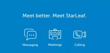 StarLeaf：メッセージ、ミーティング、コール