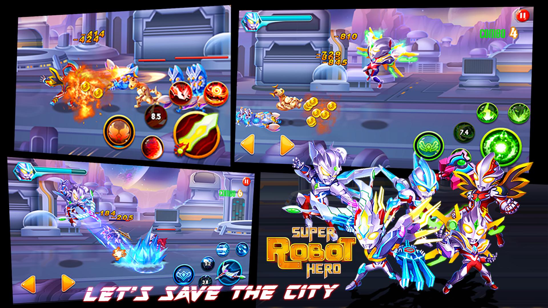 Superheroes Robot City Wars Rpg Offline Game Pour Android Telechargez L Apk