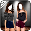 Women Shorts Fashion Suit icon