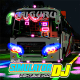 Bus Simulator Dj Light Bus Mod