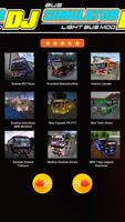 Bus Simulator Dj Light Bus Mod syot layar 3