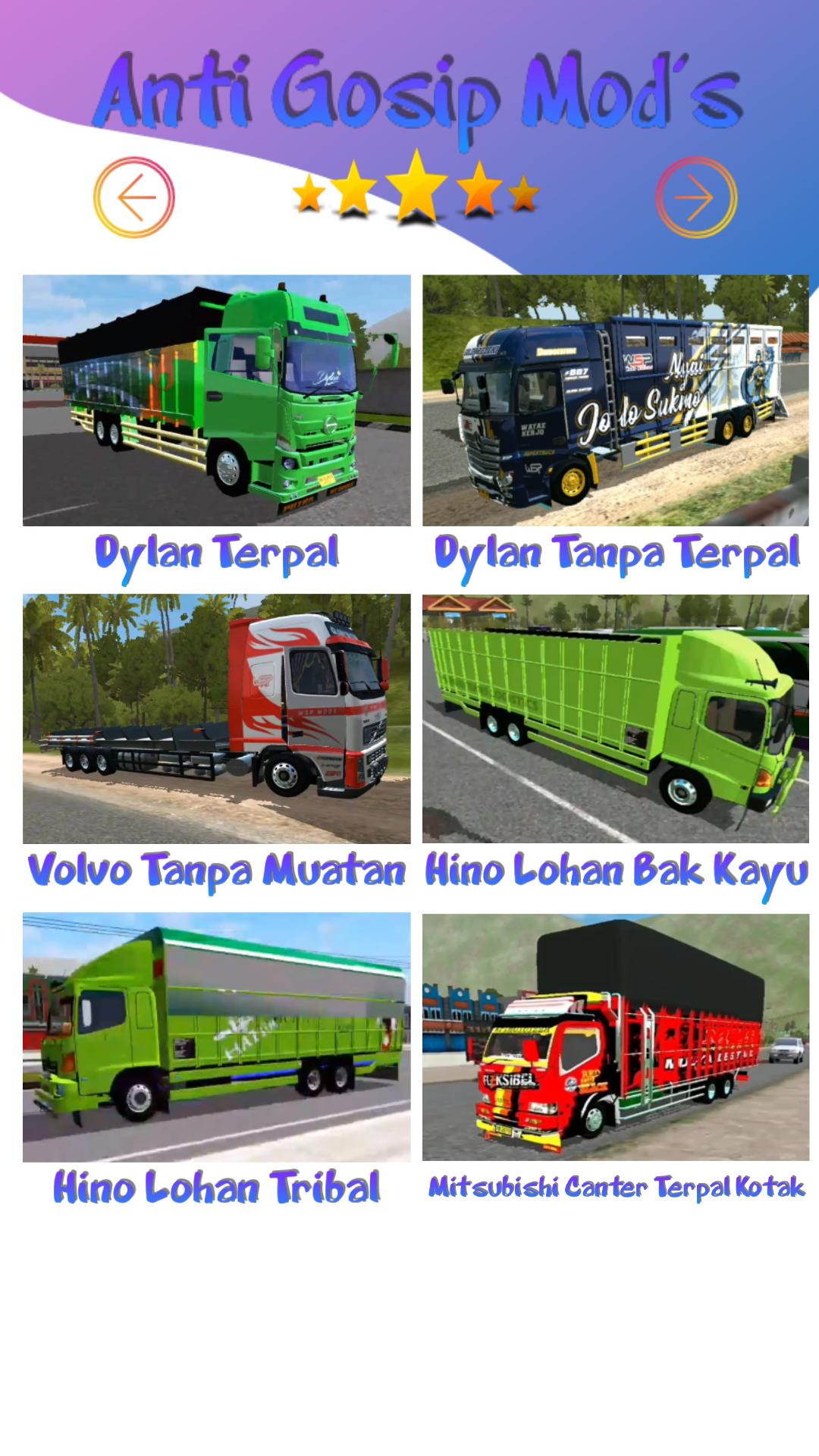  Mod  BUSSID  Truck Canter Anti  Gosip  for Android APK Download
