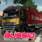 Bussid Long Trailer Mod icon