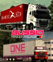 Mod Bussid Trailer Panjang โปสเตอร์