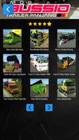 Mod Bussid Trailer Panjang captura de pantalla 3