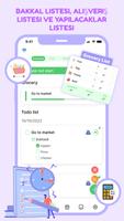 Grocery & Listesi to do list gönderen