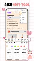 Cute Notes : 筆記本和整理 截圖 2