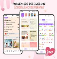 CuteNote : Notizen Notizblock Plakat