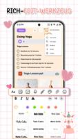 CuteNote : Notizen Notizblock Screenshot 2
