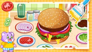 Magic Cooking Hamburger poster