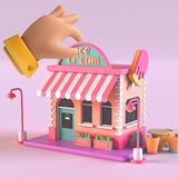 Model Puzzle 3D ไอคอน