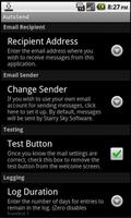 AutoSend syot layar 1