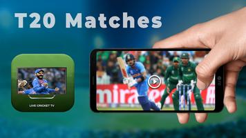 Live Cricket TV HD Affiche