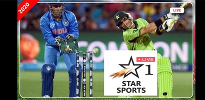 Star Sports Live - Star Sports Cricket Guide capture d'écran 1