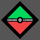 The Higher or Lower Game أيقونة