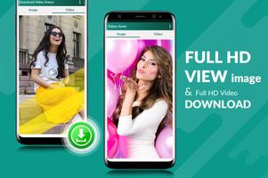 برنامه‌نما Status Saver For WhatsApp عکس از صفحه