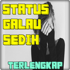 Status Galau Sedih Terbaper أيقونة