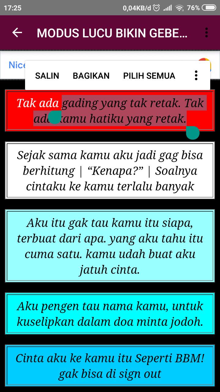 Kata Kata Cinta Nembak Cewek For Android Apk Download