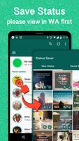 موفر الحالة لـ WhatsApp الملصق