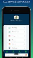 All In One Status Saver Cartaz