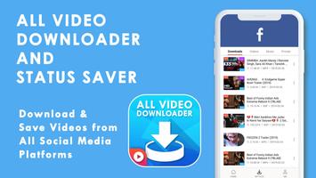 All Video Downloader : All Status Saver 2020 โปสเตอร์