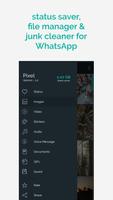 Status Saver & File Manager for WhatsApp plakat