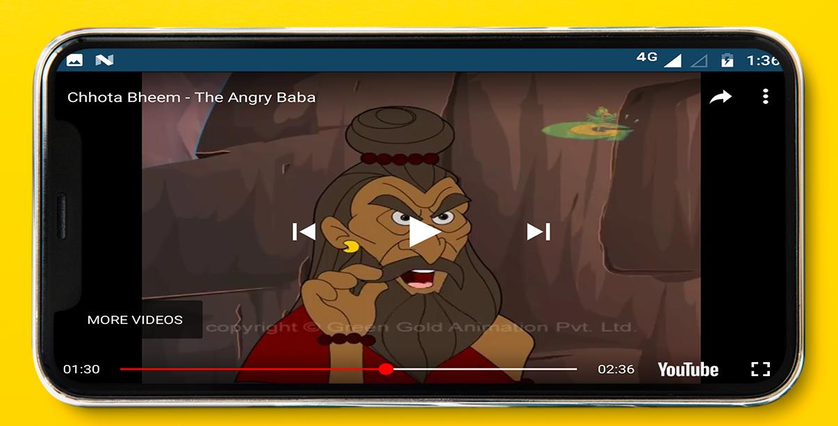 Mycartoon App Chhota Bheem Mighty Raju Ben 10 For Android Apk Download